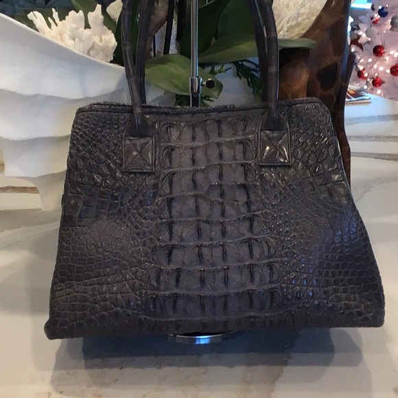 Absolutely impeccable Crocodile skin purse designed by artisan,made in Thailand💞 - Picture 4 of 10